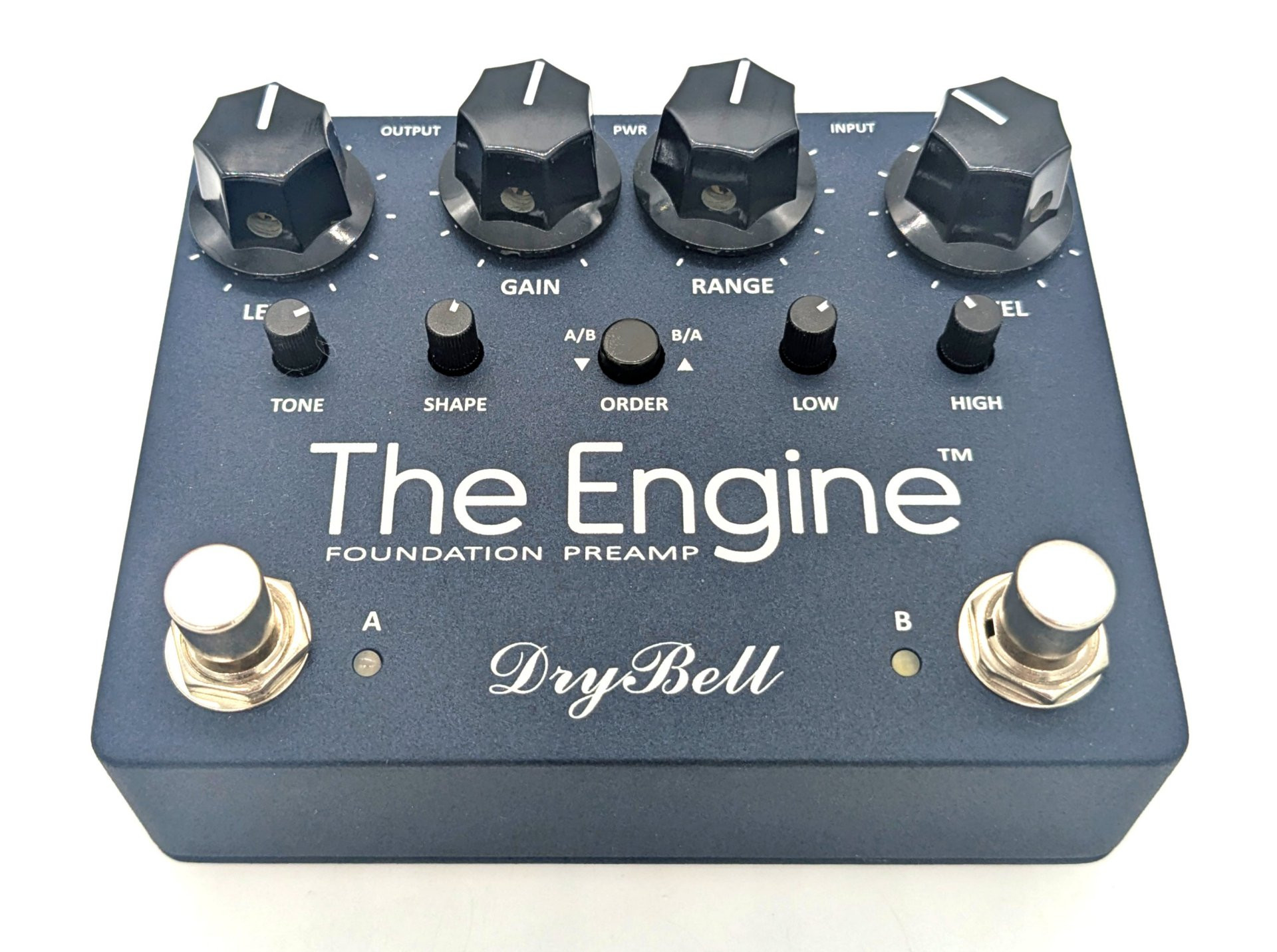 DryBell The Engine Pedal - British Amp in a Box & EQ/Rangemaster Boost - NEW