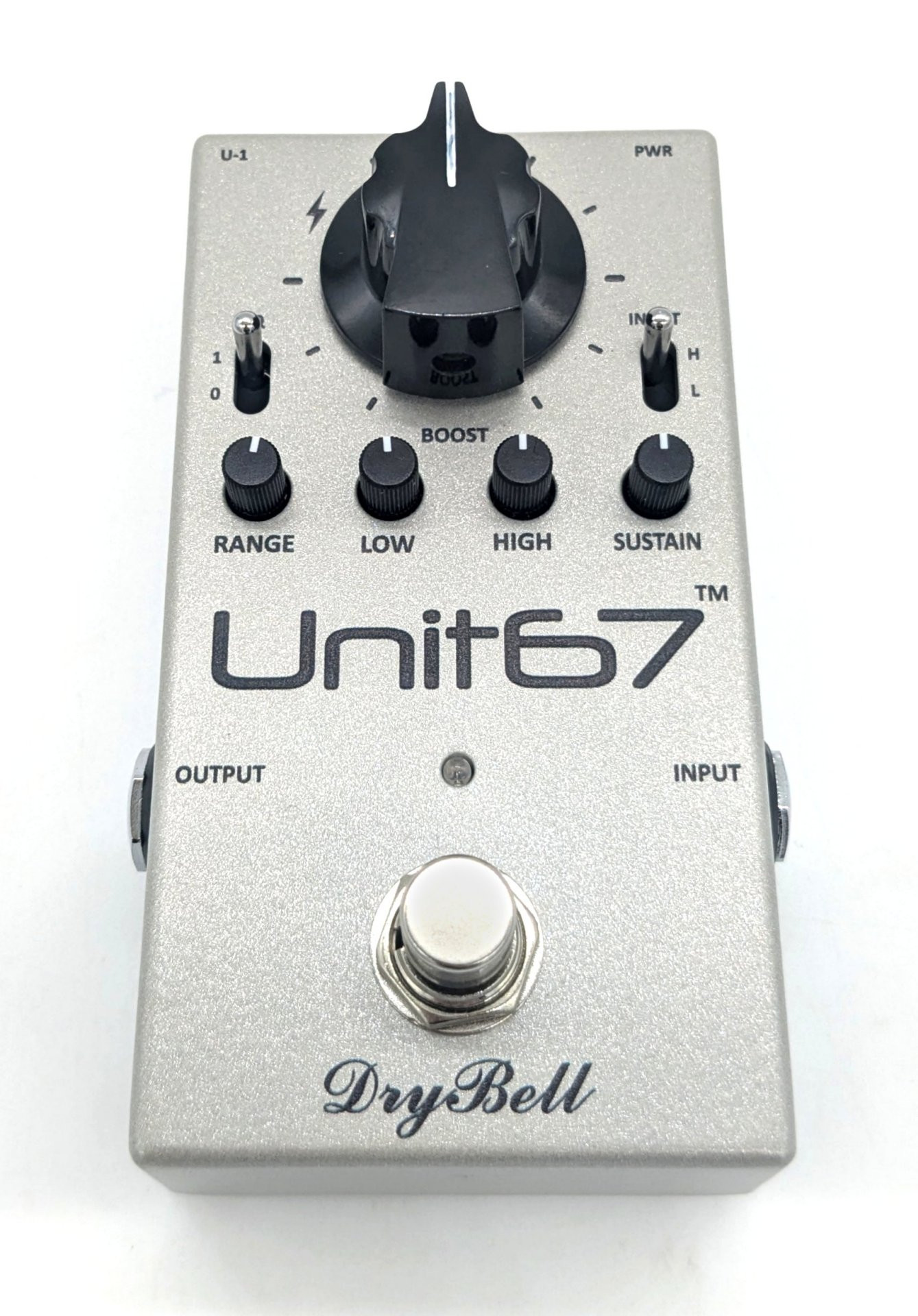DryBell Unit67: Compressor + Rangemaster Boost  Pedal - NEW