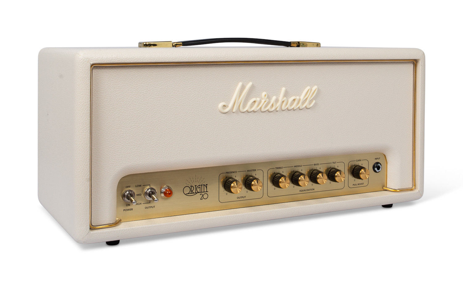 Marshall ORI20H Origin 20-watt Tube Head - Ltd Ed Cream