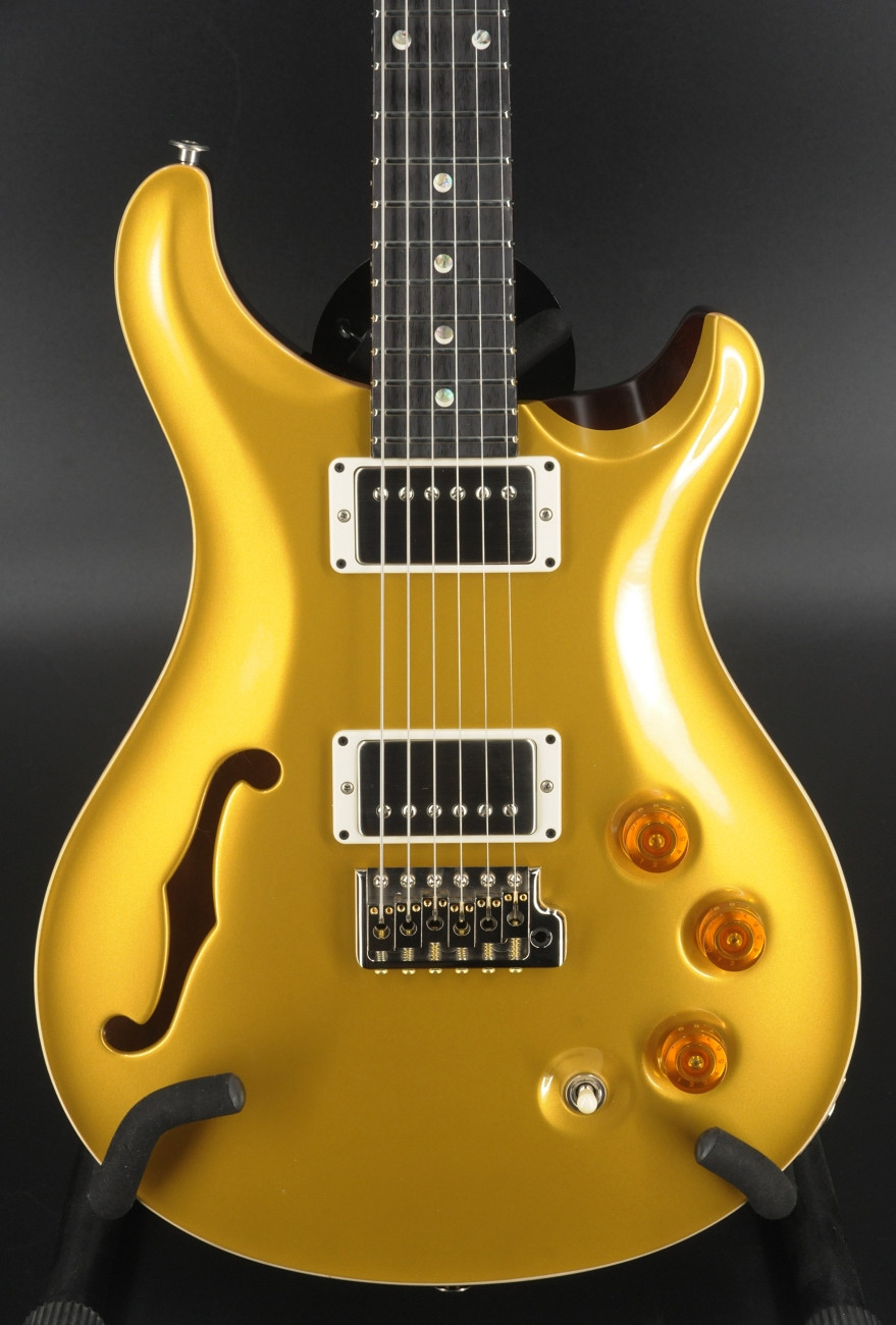 Paul Reed Smith DGT Semi-Hollow w/ Moons - Gold Top #7450