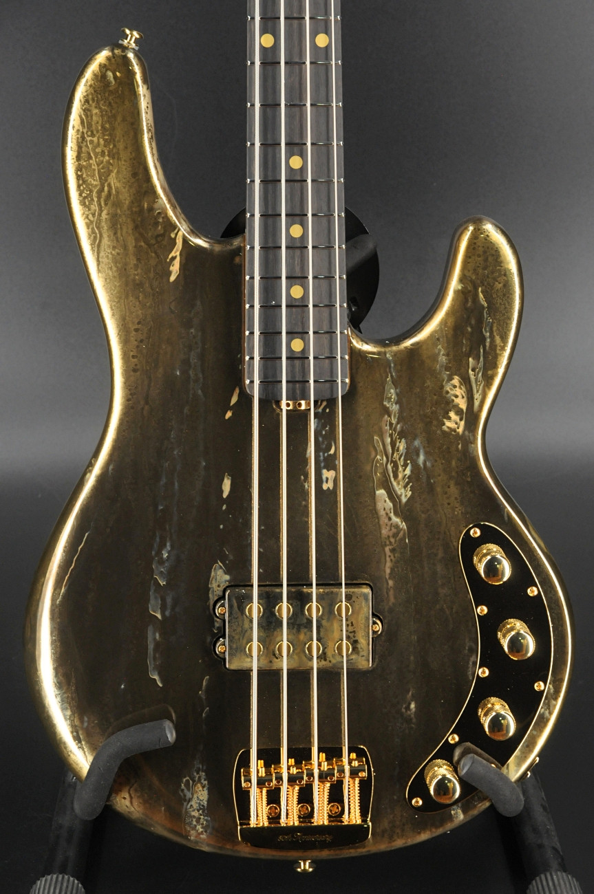 Ernie Ball Music Man StingRay 50th Anniversary - Molten Gold #0465