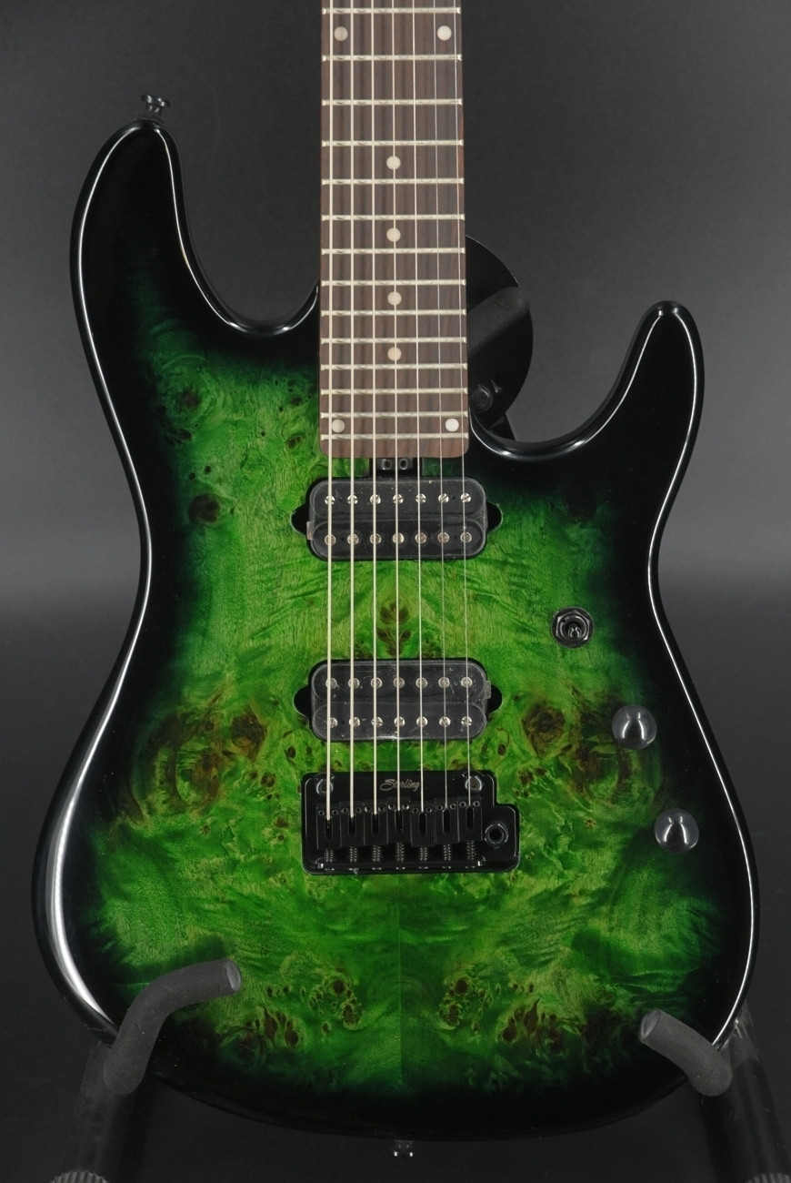 Ernie Ball Music Man Sterling - Jason Richardson 7-String Cutlass HT - Kokiri Forest #5933
