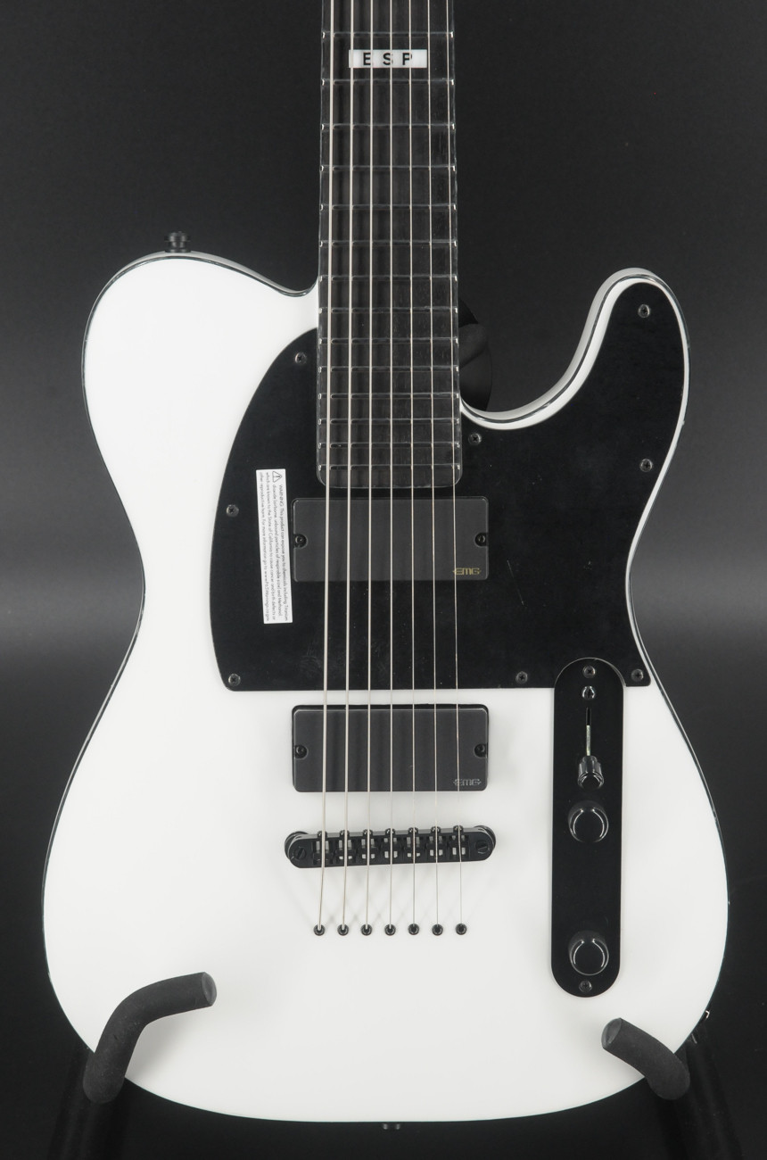 ESP E-II T-B7 BARITONE - Snow White #0243