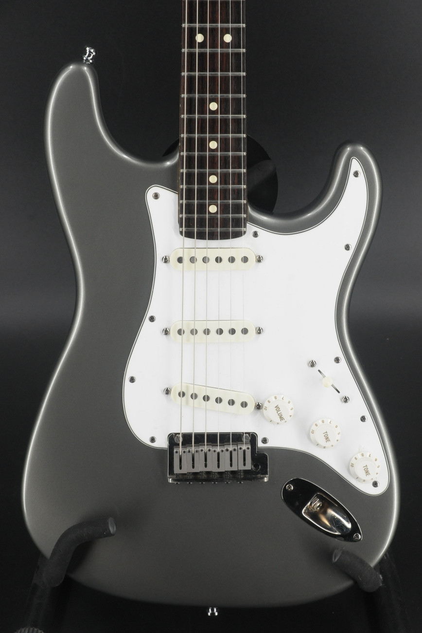 USED Fender 1989 American Standard Stratocaster - Pewter - Original Case