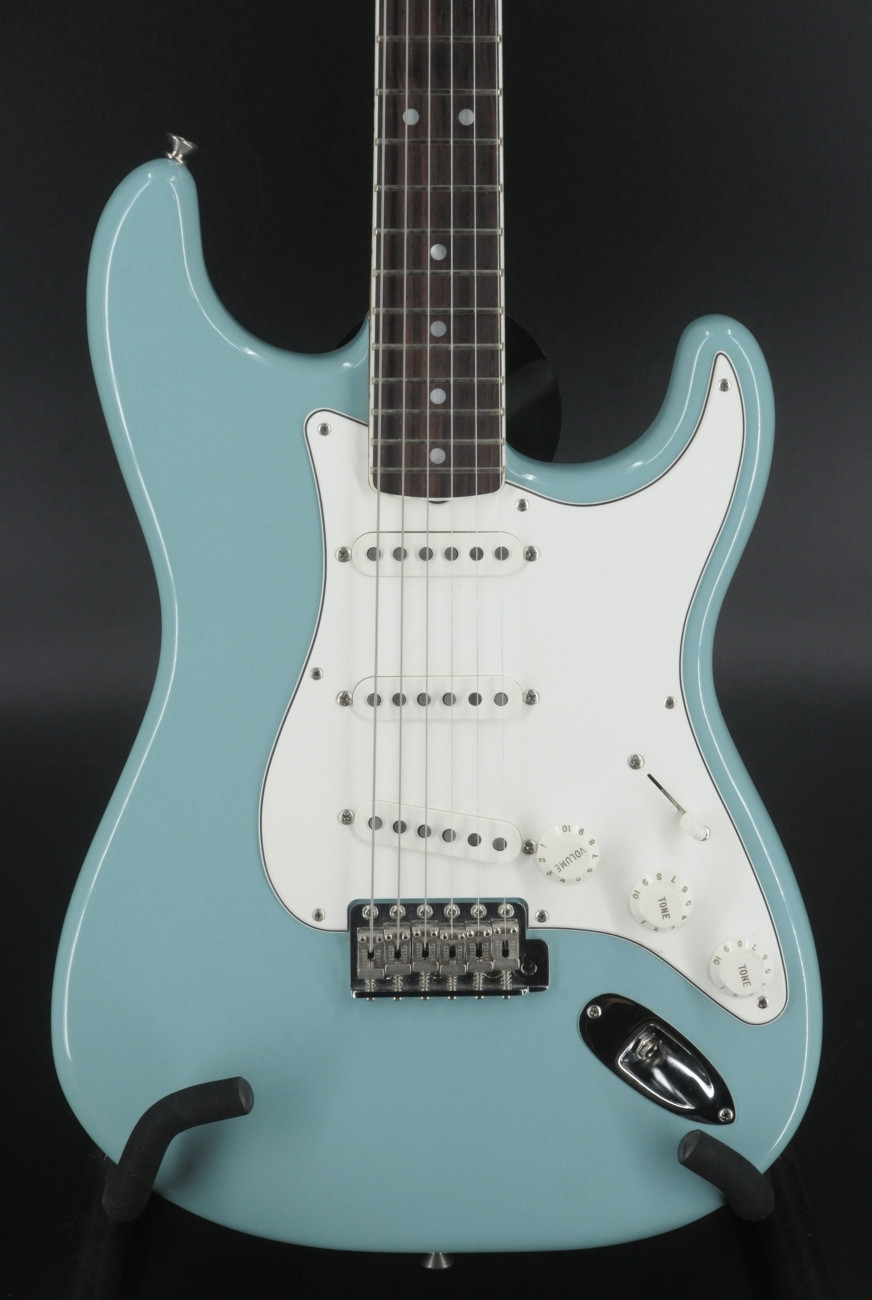 USED Fender Eric Johnson Rosewood Stratocaster - Tropical Turquoise #8731