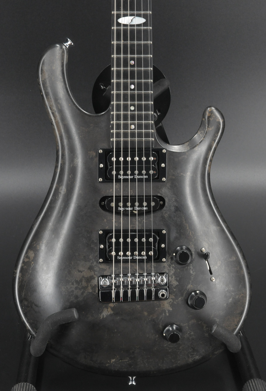 USED Flaxwood 2008 NAMM Show Voima HSH Oiled Rock w/ Seymour Duncan Pickups