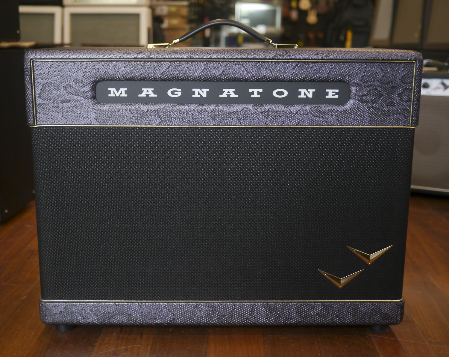 Magnatone Super-Fifty Nine M-80 2x12 Extension Cabinet Slash Collection - Purple Python