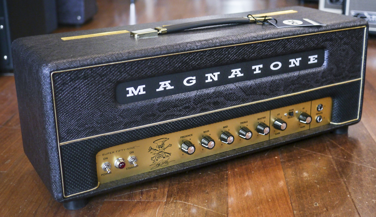 Magnatone Super Fifty Nine M80 Head Slash Collection - Purple Python