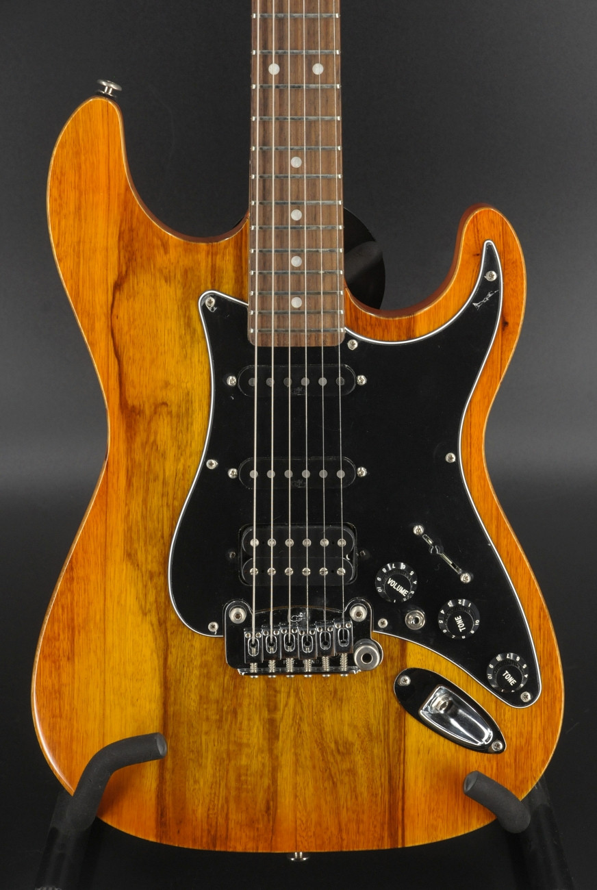 USED G&L USA Legacy HSS - Custom Build - Rare Black Limba Top - Honeyburst #8806