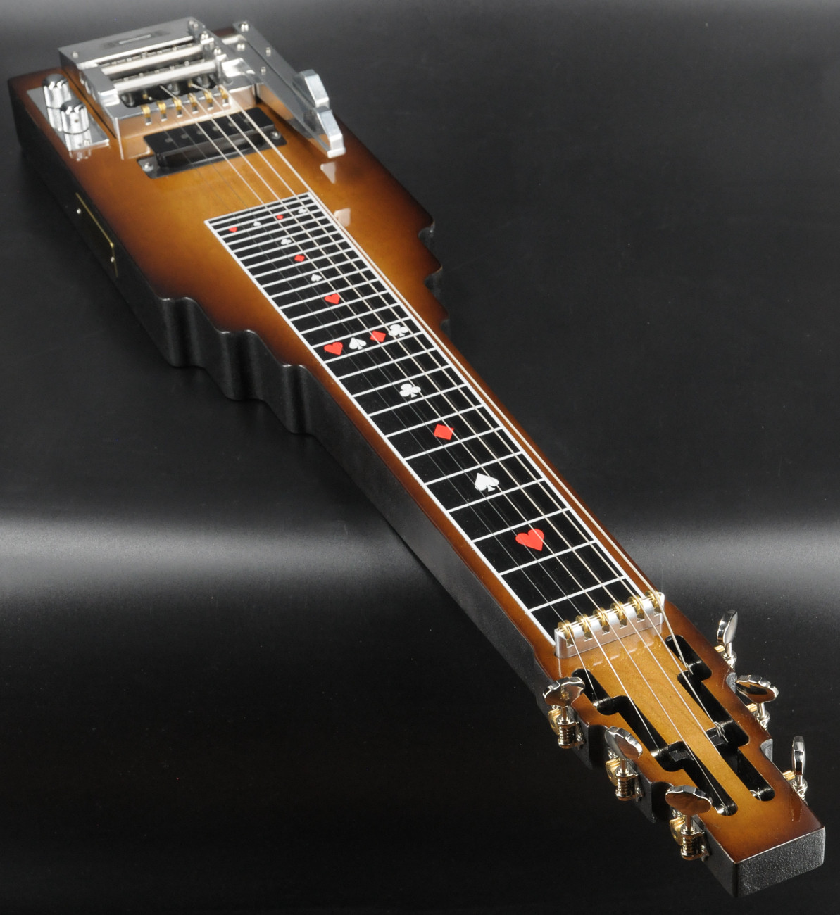 USED Jackson Steel SlideKing Custom LS Lap Steel with Dual Levers