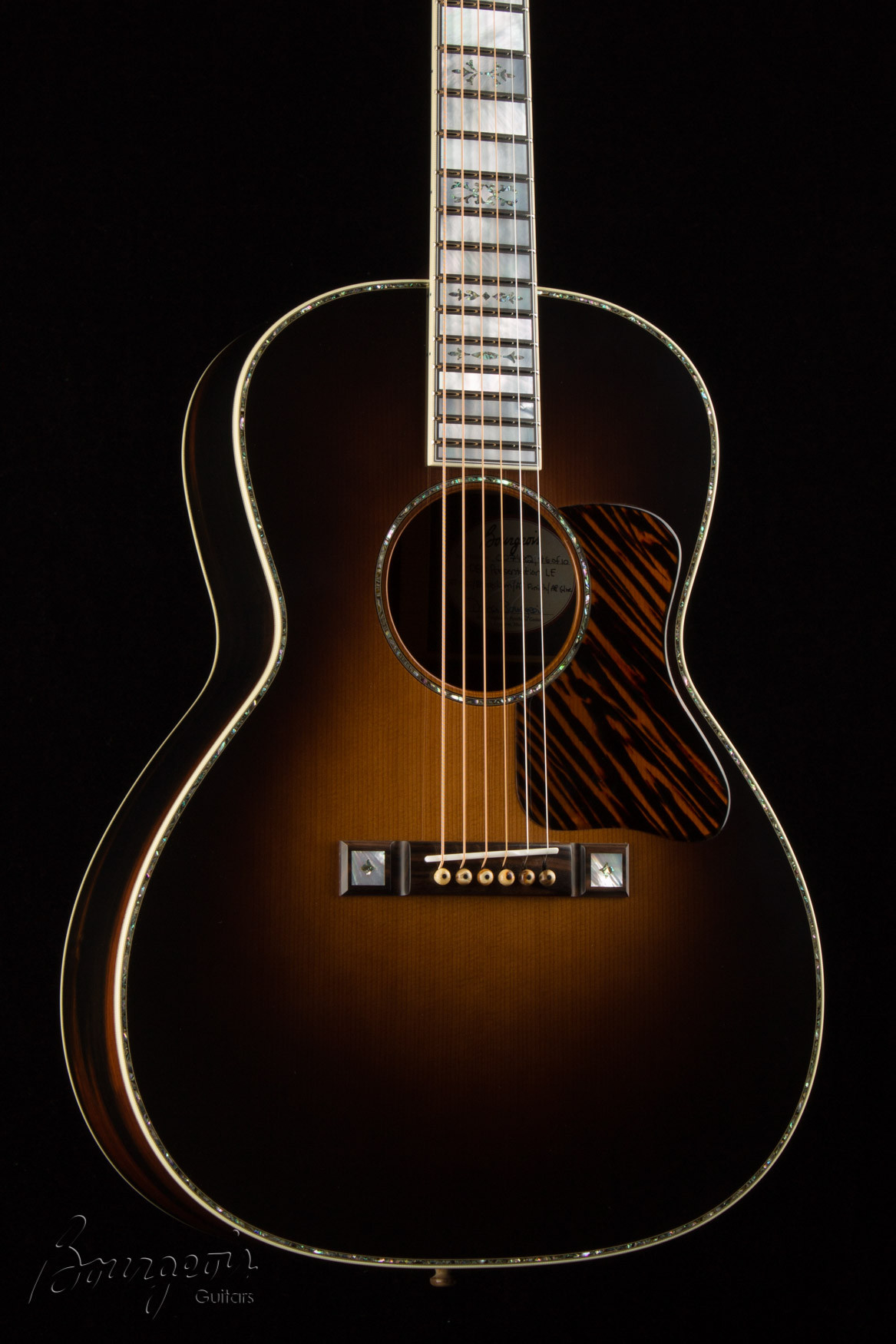 Bourgeois Guitars L DBO Presentation Limited Edition 6 of 10 Brazilian Rosewood Acoustics Products