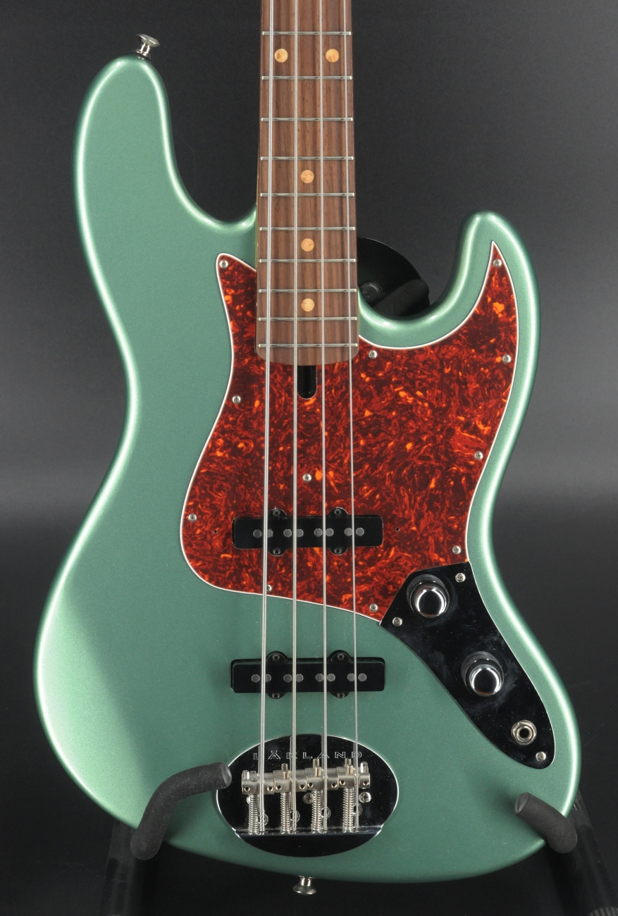 USED Lakland USA 44-60 Joe Osborn Signature Bass - 1999 - Sherwood Green - Matching Headstock #1999
