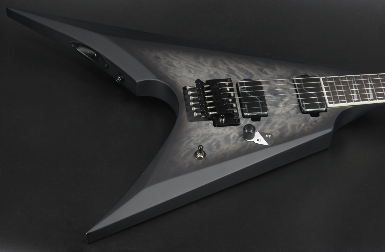 LTD-ESP Arrow-1000 - Charcoal Burst Satin #0593