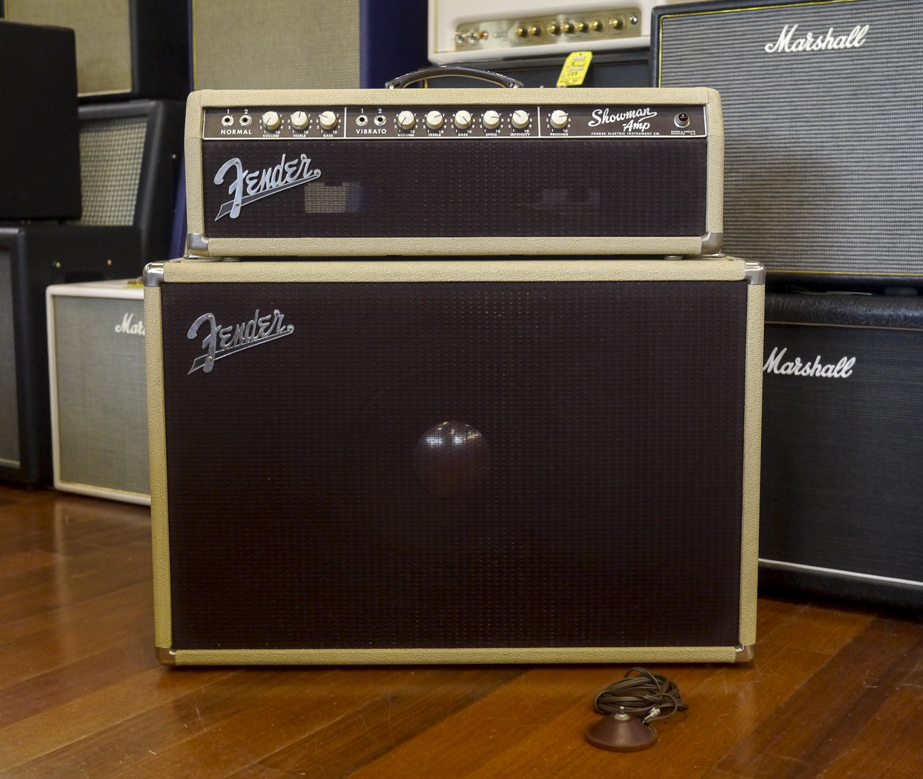1962 Fender Showman – Blonde Head & 1x12 Cabinet w/ JBL D120F (Near Mint, All Original)