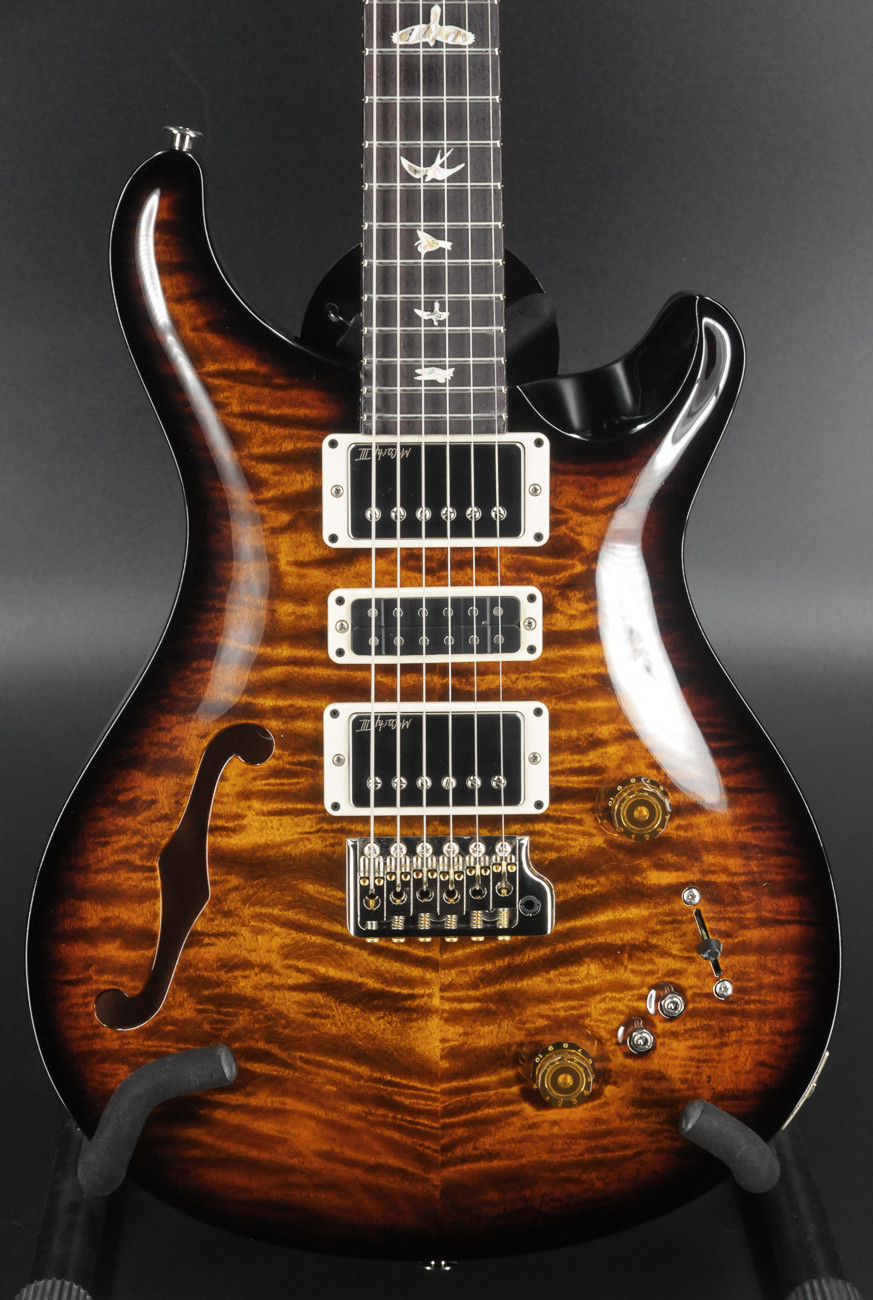 Paul Reed Smith Special Semi-Hollow - Black Gold Wraparound Burst #4312