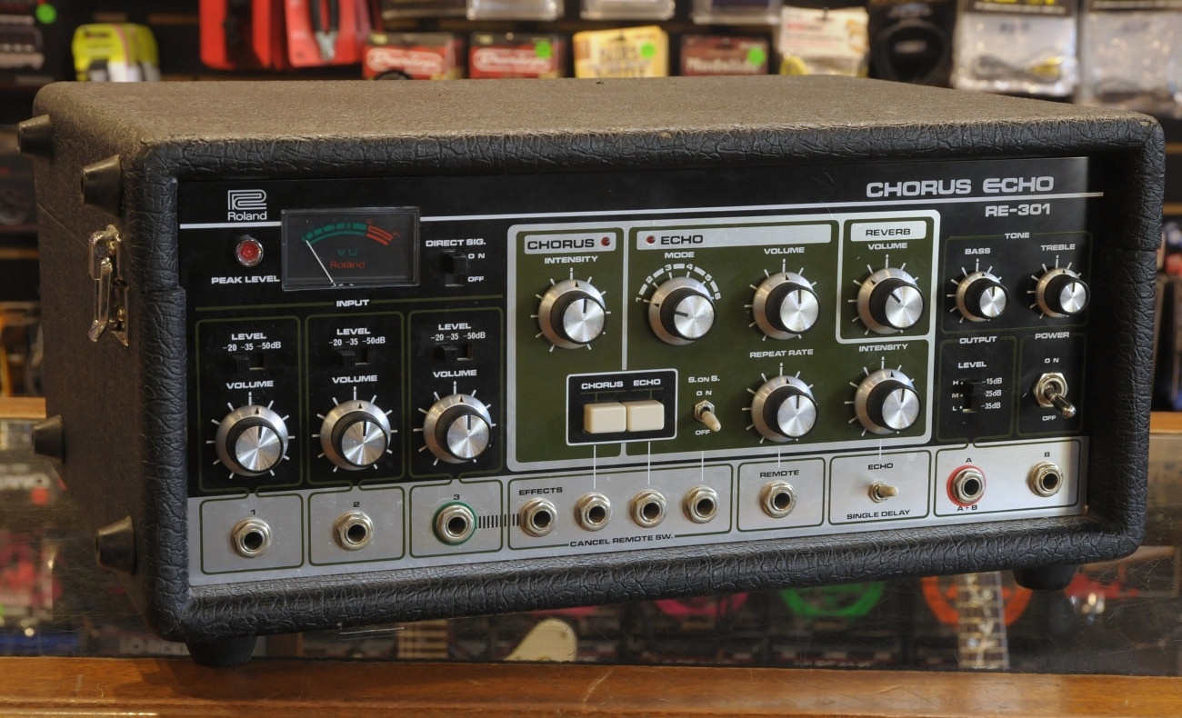 USED Roland RE-301 Chorus Echo 1979 - Single Owner - Serviced