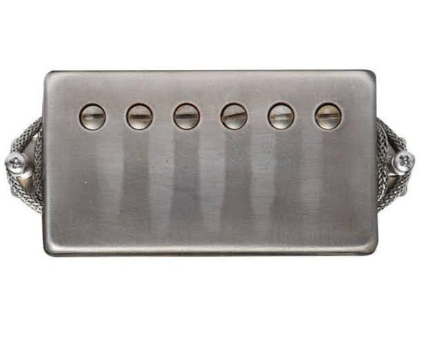 Lollar Imperial Humbucker, Bridge, Nickel, Aged, 4-Cond