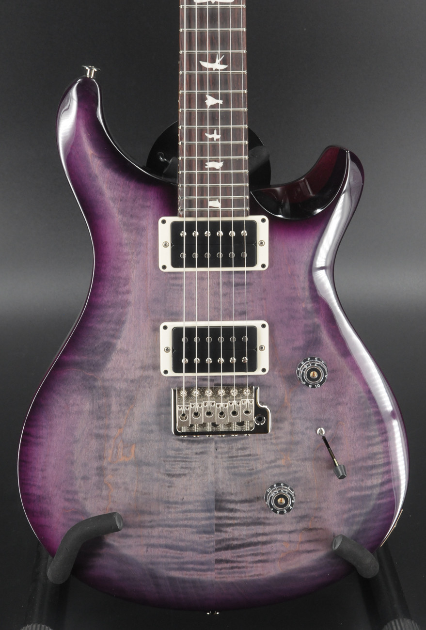 Paul Reed Smith S2 Custom 24 - USA Pickups - Faded Gray Black Purple Burst #9241