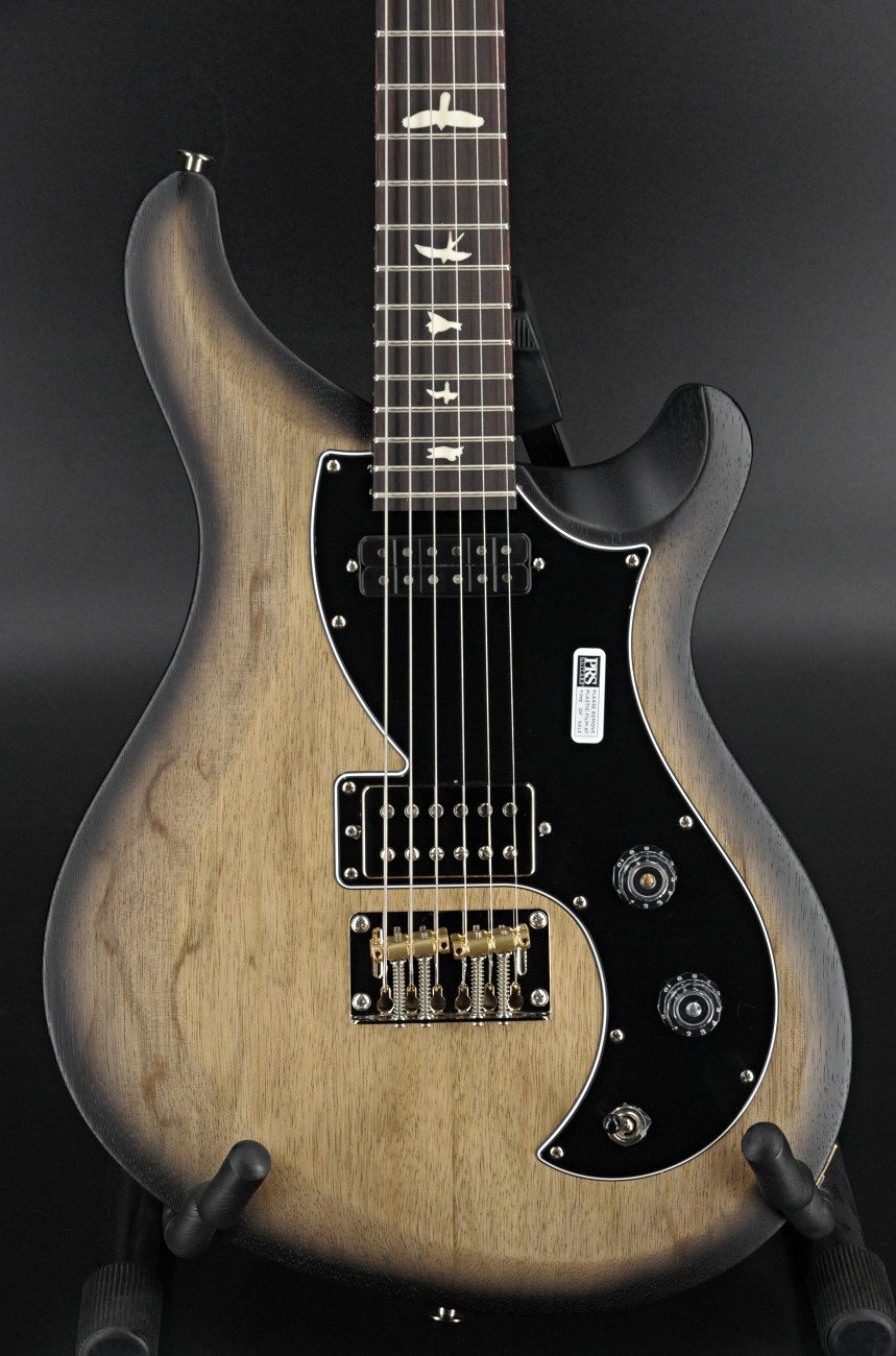 Paul Reed Smith Ltd Edition Wood Library S2 Vela Black Limba - Natural Smokeburst #9456