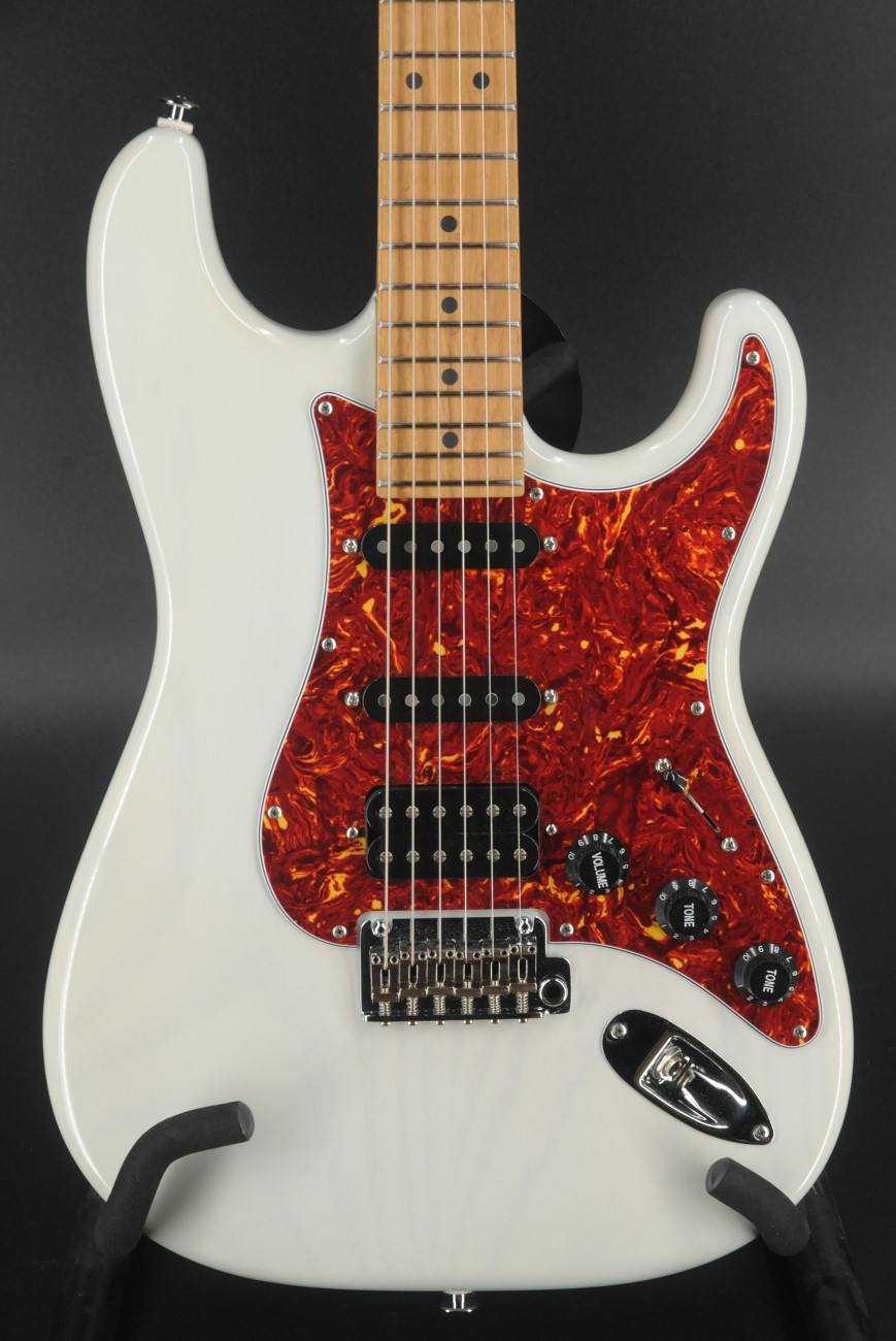 USED Suhr 2021 Limited Edition Classic S Paulownia HSS - Trans Sonic Blue