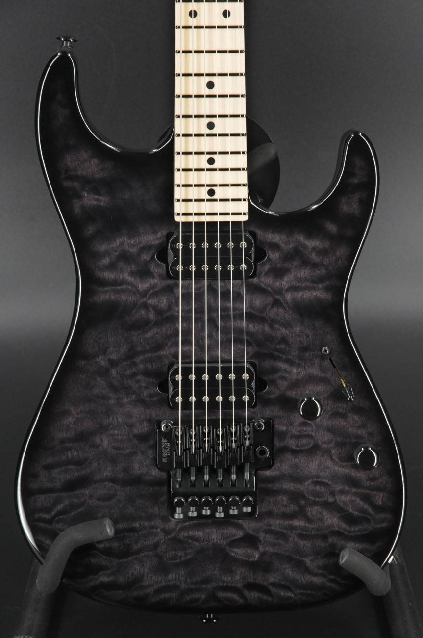 SUHR STANDARD THIN BURST Limited Edition - Quilted Maple - Trans Black #9708