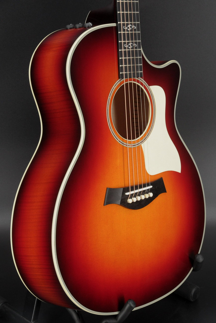 Taylor Catch Custom #18 Grand Auditorium - Lutz Spruce/Figured Big Leaf Maple - Desert Dawn