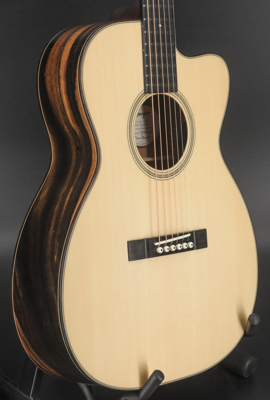 Bourgeois Touchstone Soloist TS OMC Launch Edition - Lutz Spruce/Ebony #8008