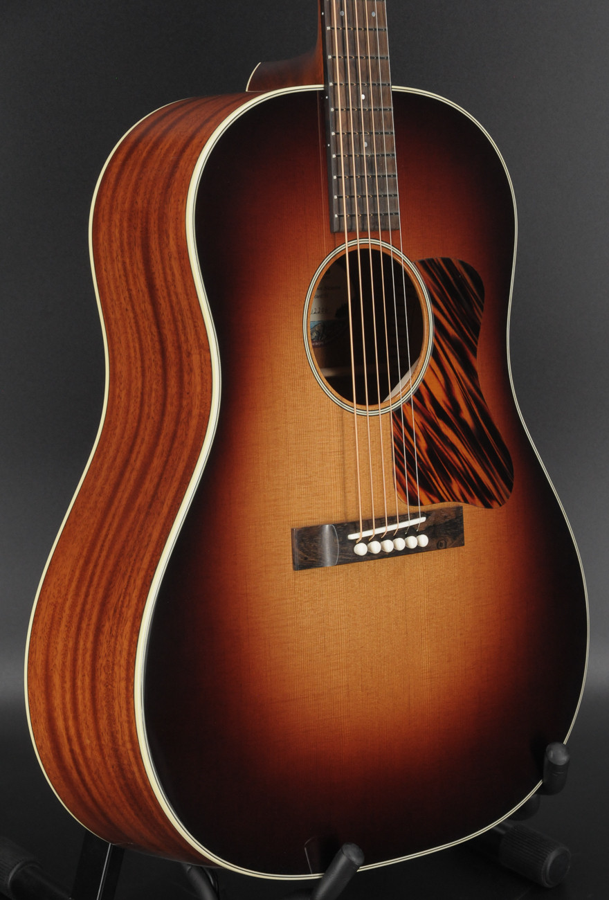 Bourgeois Touchstone "The Standard" Dreadnought - Torrefied Sitka/Mahogany - Adirondack Braces #2206