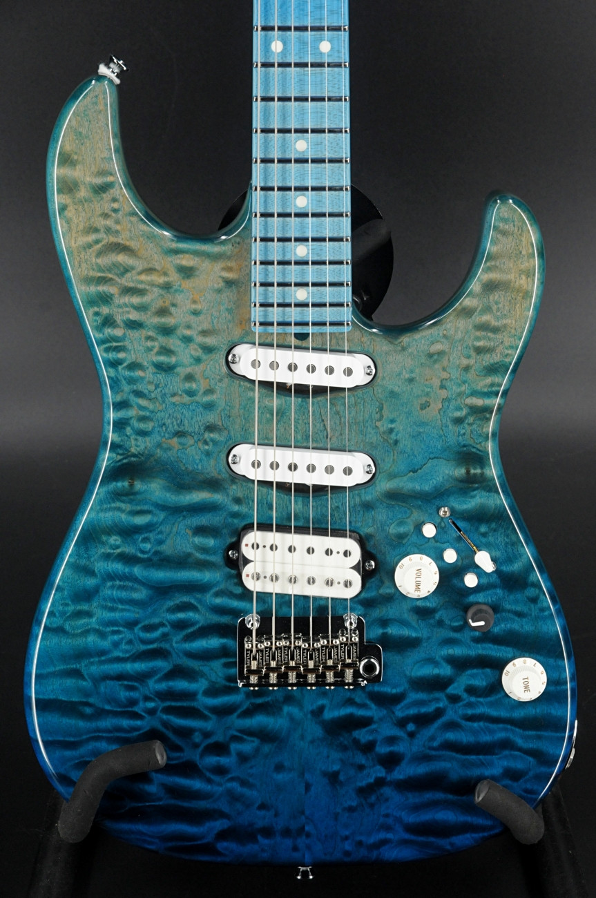 James Tyler Studio Elite HDX - Quilted Maple - Blue Fade #5633