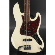 USED Fender 2008 American Standard Jazz Bass - Olympic White #4586