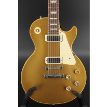 USED Gibson 1973 Les Paul Deluxe - Goldtop - OHSC #0035