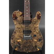 USED Suhr Custom Classic T 24 - Incredible Buckeye Burl Top