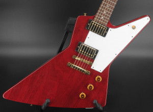 USED Gibson 2014 Custom Shop Benchmark Limited Run 1958 Explorer - Cherry - Rare One-Piece Body