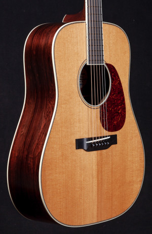 Bourgeois Heirloom Series D - Large Soundhole AT Adirondack Spruce/Madagascar Rosewood #8687