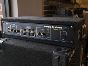 Used Hartke Systems Model 3500 Transient Attack Bass Amp Head