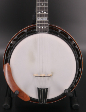 Used Nechville Classic DLX Deluxe 5-String Resonator Banjo with Case