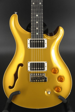 Paul Reed Smith DGT Semi-Hollow w/ Moons - Gold Top #7450