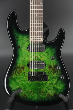 Ernie Ball Music Man Sterling - Jason Richardson 7-String Cutlass HT - Kokiri Forest #5933