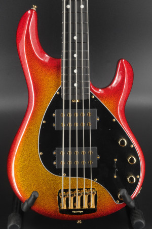 Ernie Ball Music Man StingRay Special 5-String HH - Cherry Punch #7954