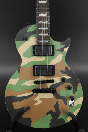 LTD EC-1000 - Woodland Camo Satin #2182