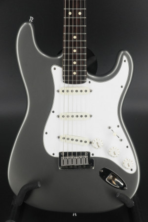 USED Fender 1989 American Standard Stratocaster - Pewter - Original Case