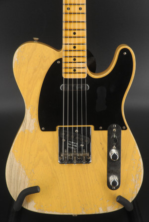 USED Fender Custom Shop 1952 Telecaster "Chicago Special" Heavy Relic - Faded Butterscotch Blonde - 2021