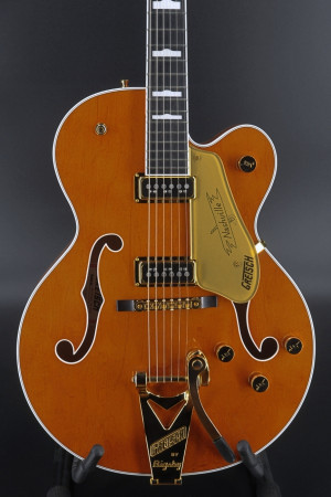 USED Gretsch G6120TG-DS Players Edition 2023 Nashville Hollow Body - Roundup Orange #3022