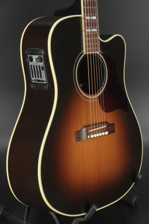 USED Gibson Hummingbird Pro Cutaway Acoustic-Electric - 2011 - Sunburst