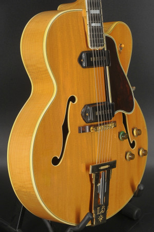 USED Gibson 1956 L-5 CES Natural - Alnico Staple Pickups - Fully Restored - Original Family-Owned