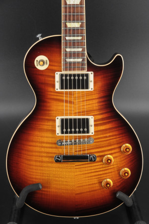 USED Gibson 2012 Les Paul Standard Premium Plus - AAA Flame Top in Desert Burst #0576
