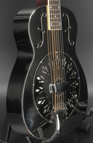 USED National Style "O" N-14 Resonator (2001) – Brass Body - German Silver Finish