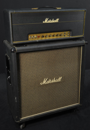 Vintage 1971 Marshall 1959 Super Lead 100 Head & matching 4x12 cab