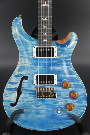 Paul Reed Smith DGT Semi-Hollow w/ Birds - Faded Blue Jean #7377