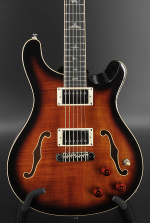 Paul Reed Smith SE Hollowbody II Piezo - Black Gold Burst #2287